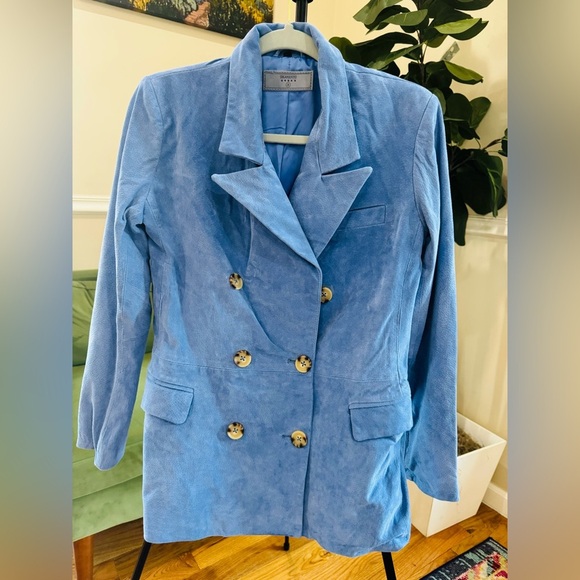 BLANKNYC Womens Luxury Clothing Oversized Blazzer Pockets, Comfy Stylish Coat S - Picture 4 of 16